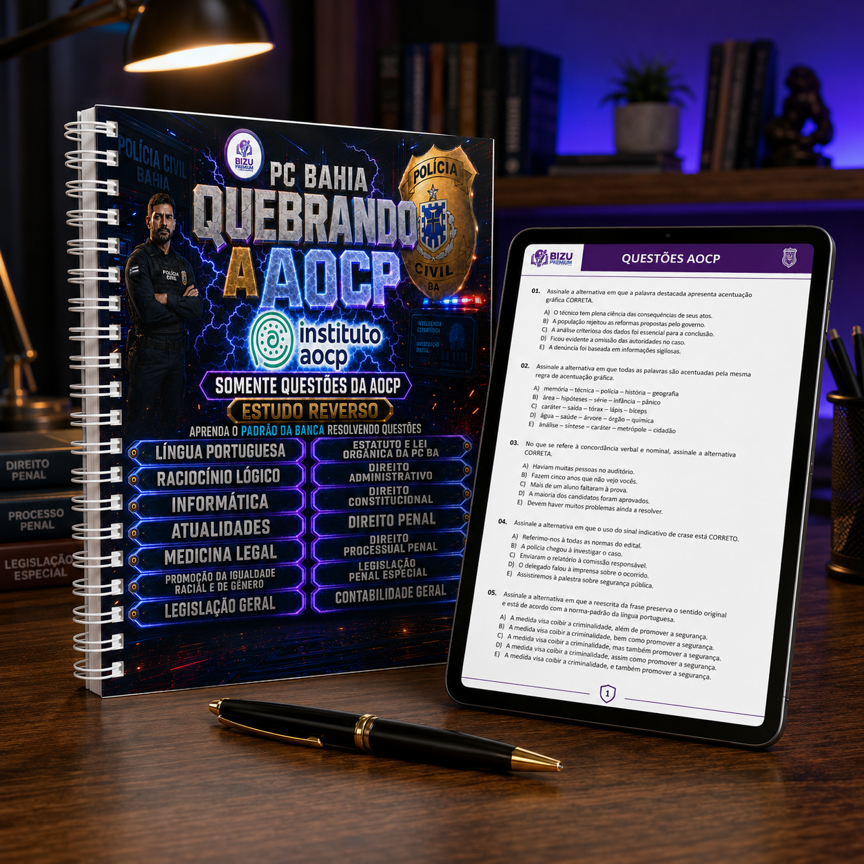Imagem Mockup da Amostra do PDF